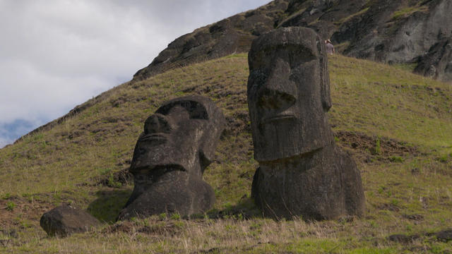 Easter Island Heads: Famous moai statues slowly fading away - 60 Minutes - CBS News